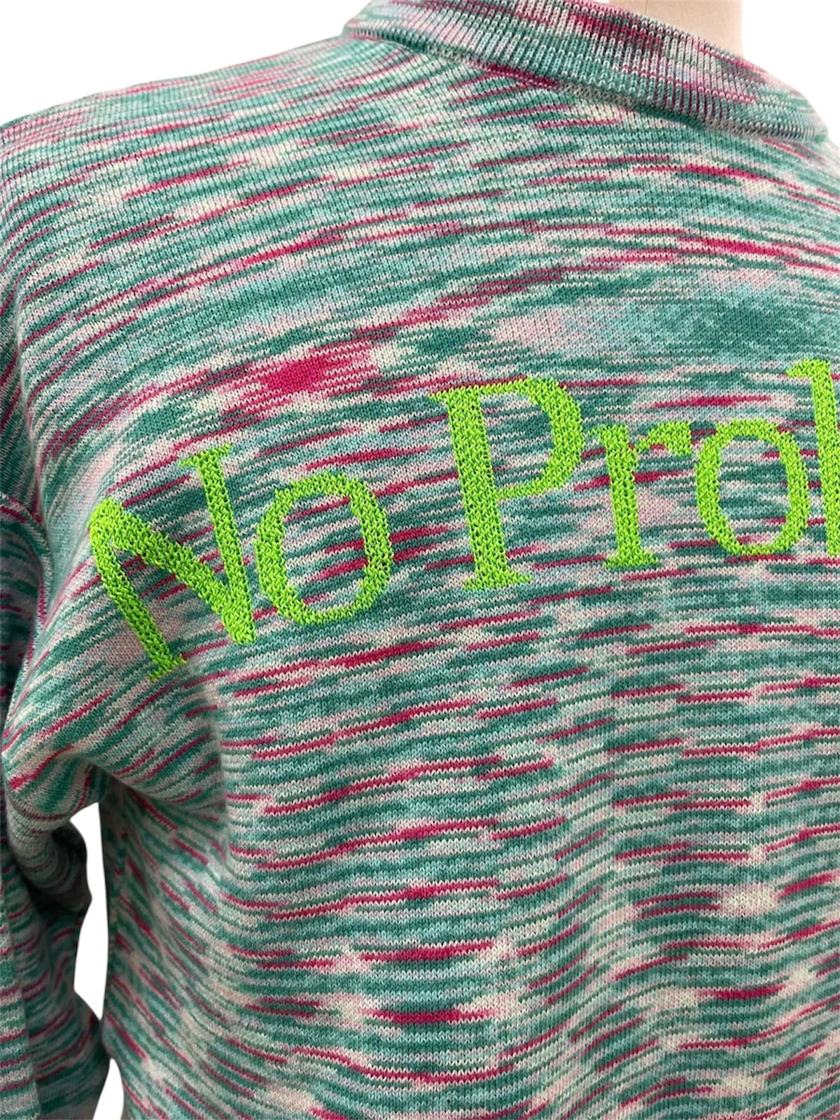 Aries Maglione “No Problemo” – Multicolor Verde