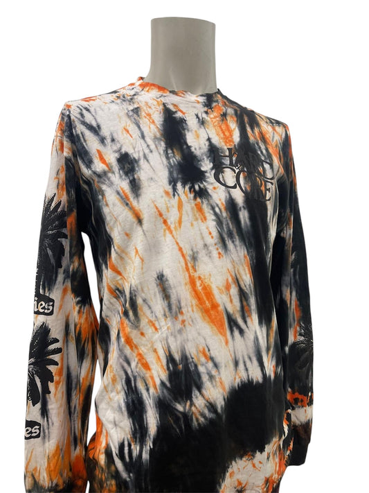 Aries Maglia a Maniche Lunghe con stampa “Aries Hardcore”