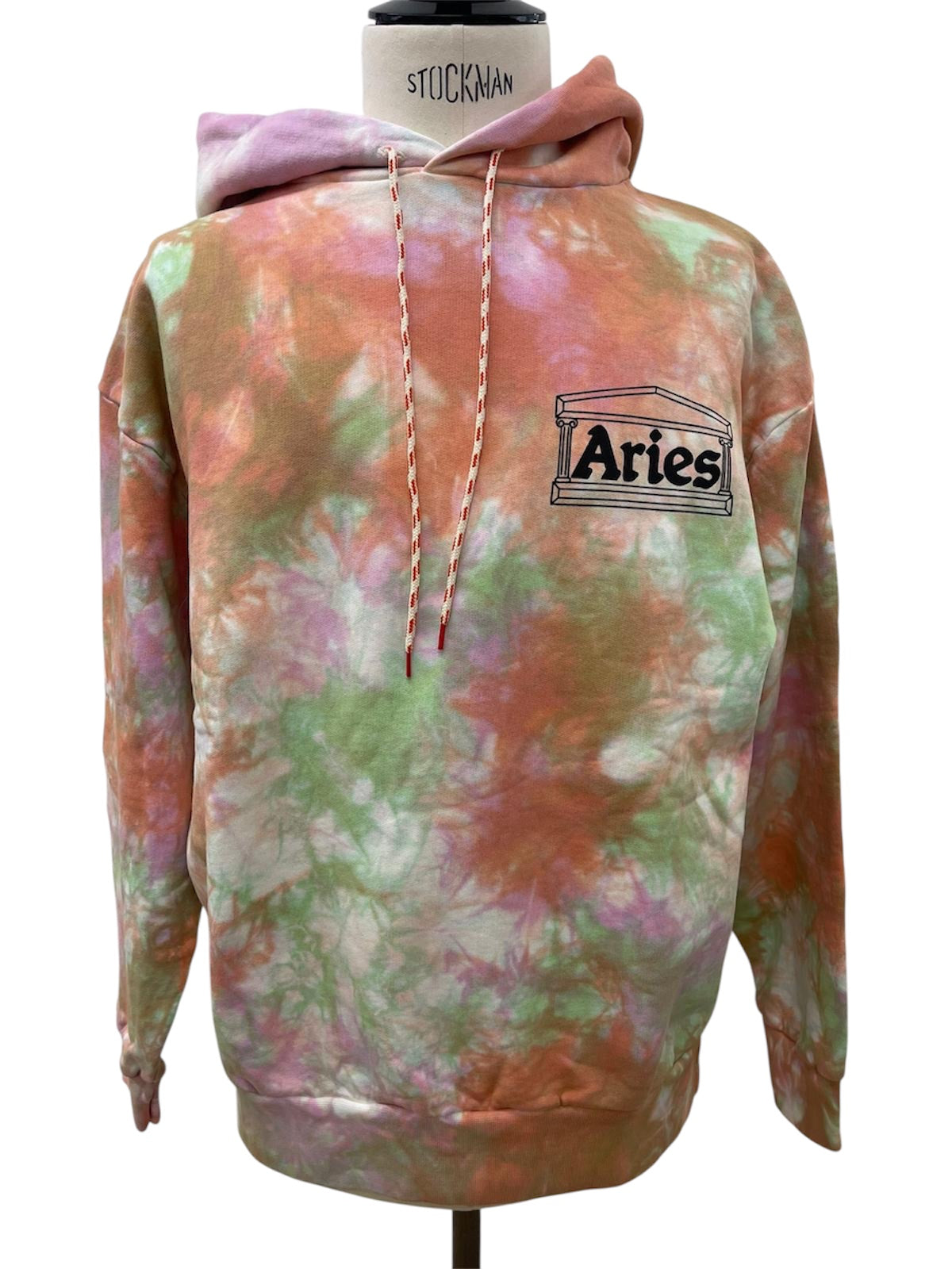 Aries Felpa Hoodie Tie-Dye Multicolor