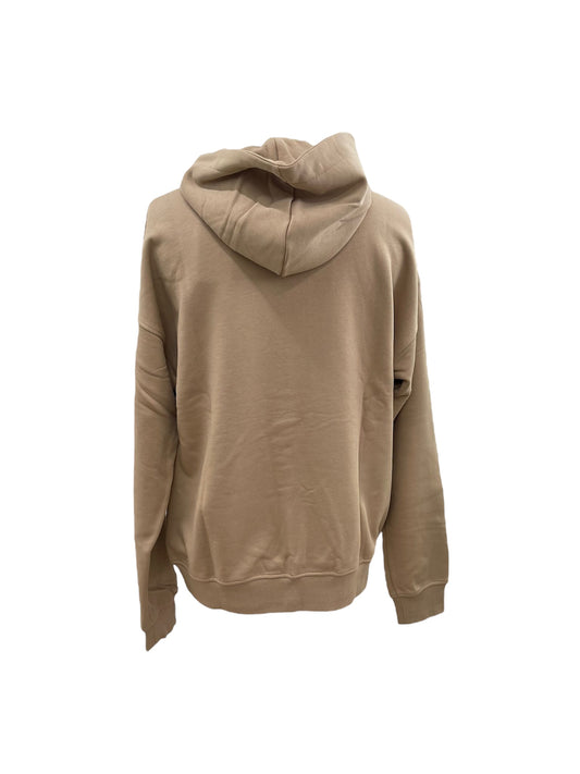Comme des Fuckdown - Felpa Hoodie Beige Graphic Smoke
