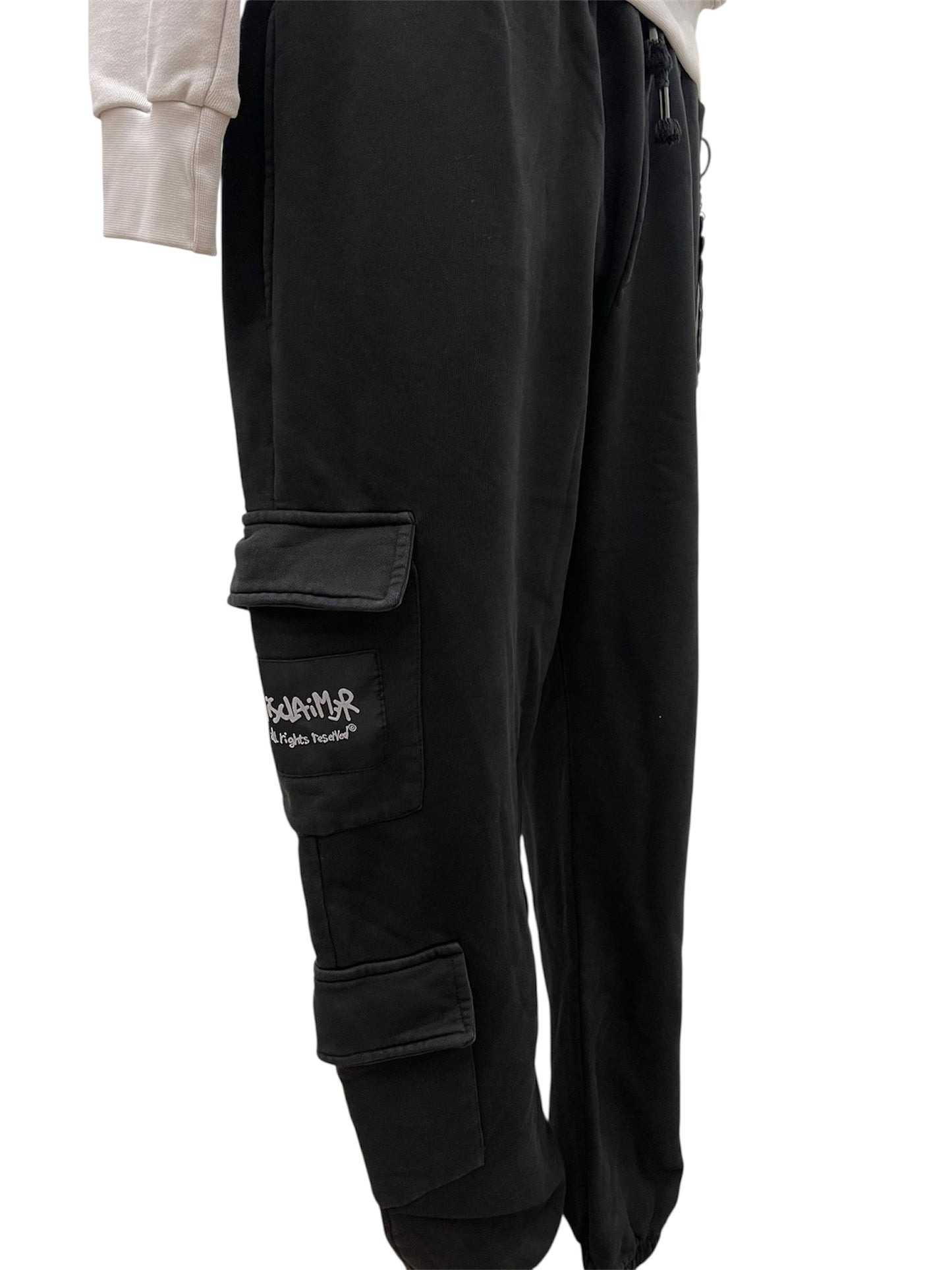 Disclaimer Pantaloni cargo neri