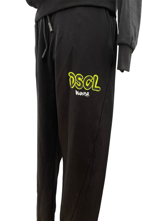 Disclaimer Pantalone Tuta Nero – DSCL