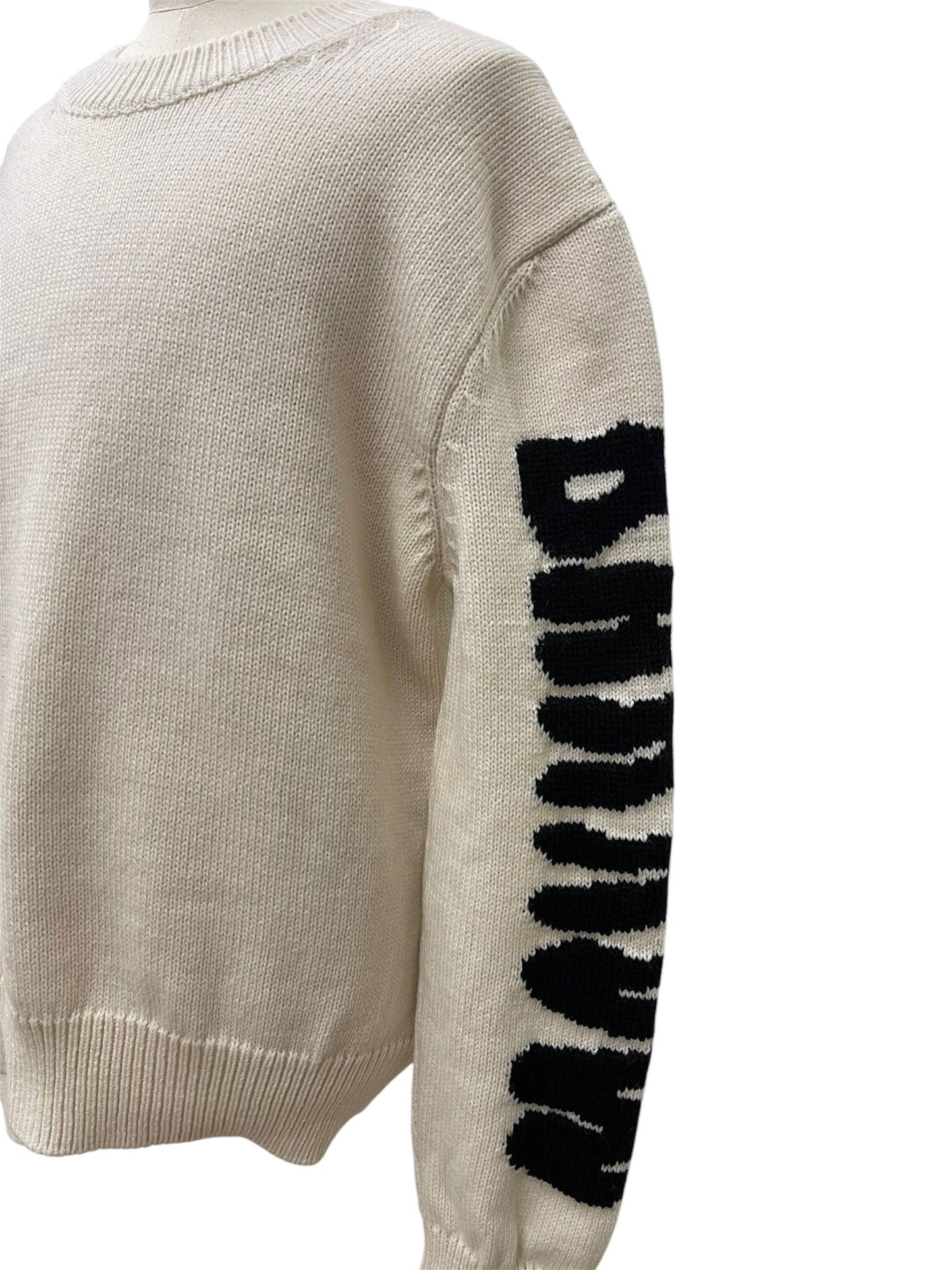 Barrow bambino House maglione oversize logo smiley