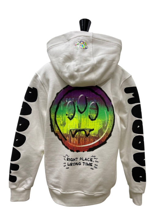 Barrow Bambino felpa logo rainbow smiley