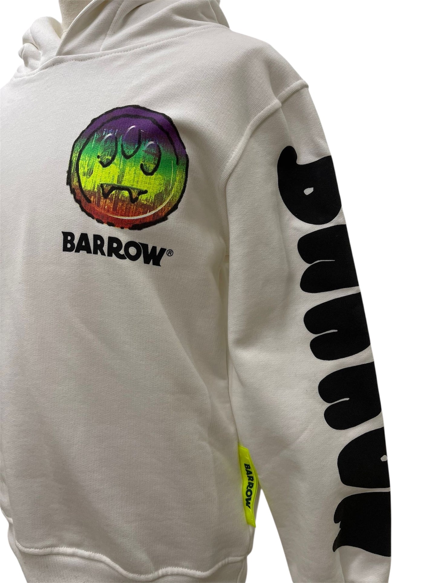 Barrow Bambino felpa logo rainbow smiley