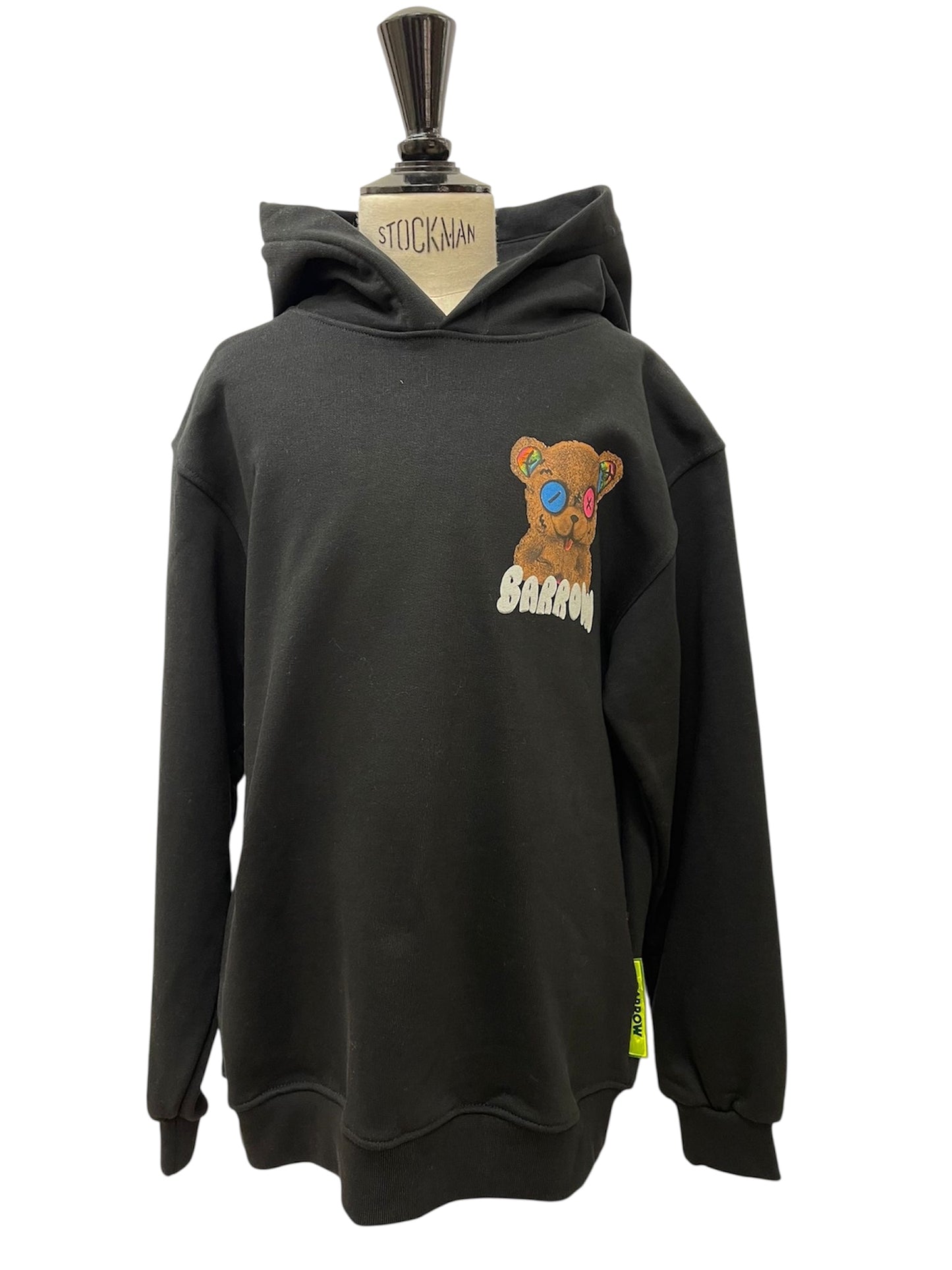 Barrow Bambino felpa nera orso multicolor