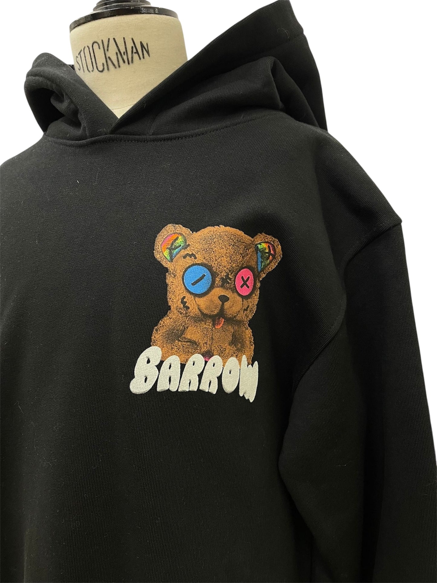 Barrow Bambino felpa nera orso multicolor