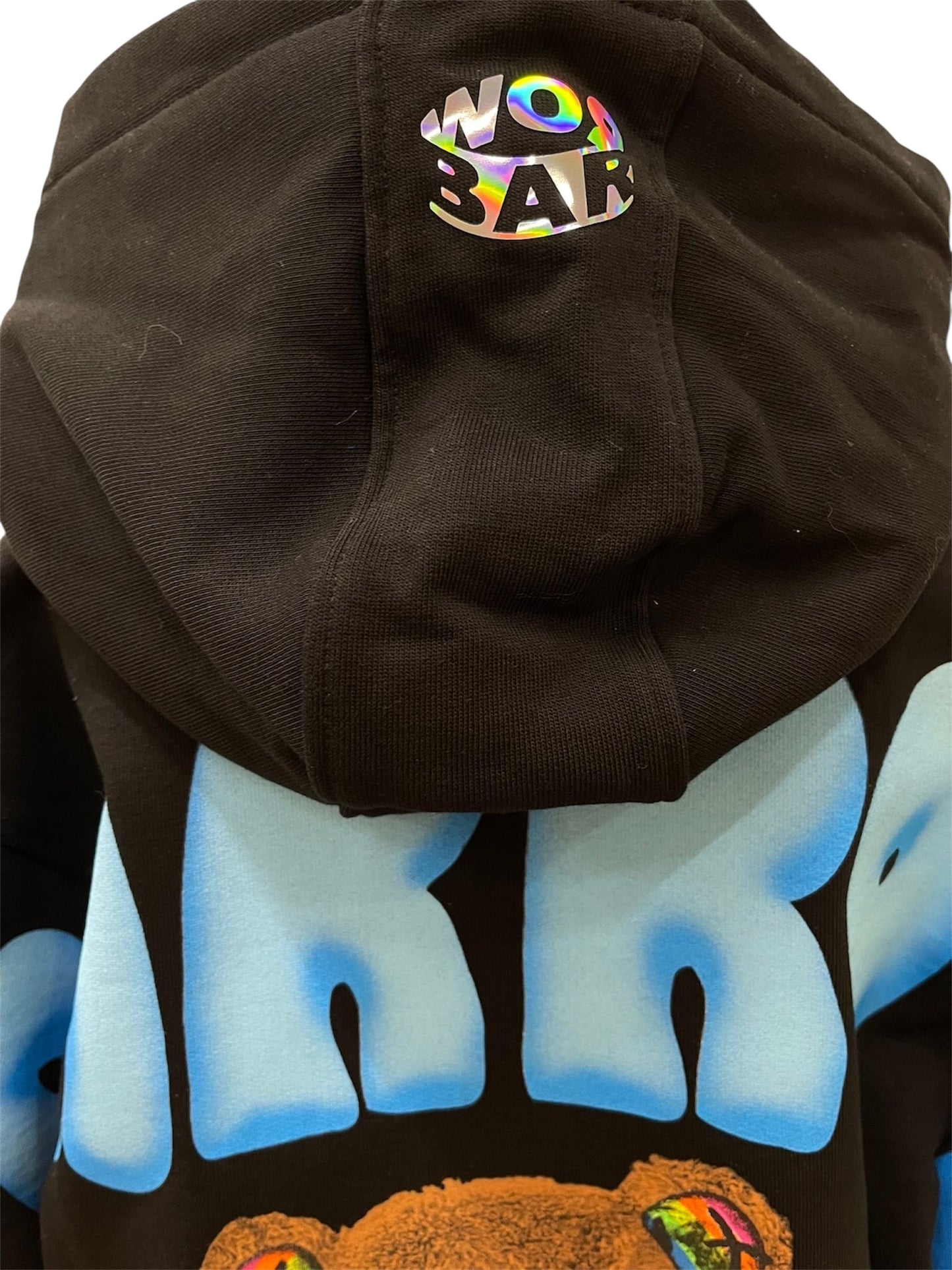 Barrow Bambino felpa nera orso multicolor