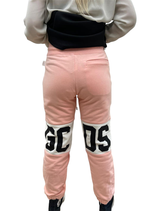 GCDS pantaloni jogger rosa